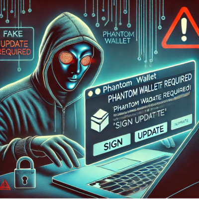 Phantom Wallet Users Targeted in Fake Update Phishing Attack