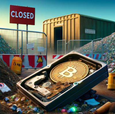 UK Landfill Holding $768M Bitcoin Hard Drive Set to Close