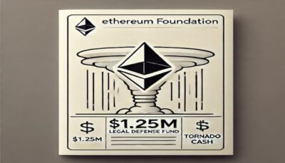 Ethereum Foundation Pledges $1.25M to Defend Tornado Cash Developer
