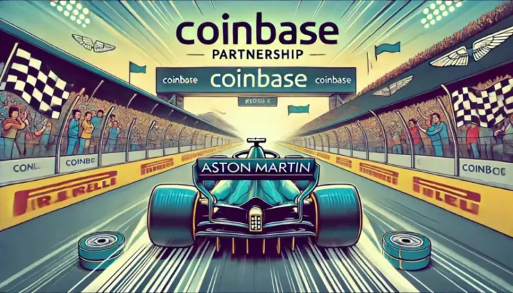 Aston Martin Aramco F1 Partners with Coinbase in Historic USDC-Paid Sponsorship