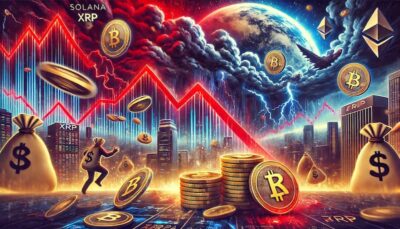 Solana Plummets 14% as XRP and Dogecoin Tumble 8% in Crypto Market Shake-Up  