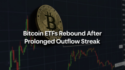 Bitcoin ETFs Rebound After Prolonged Outflow Streak