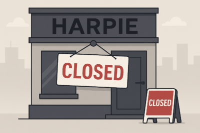 Coinbase-Backed Harpie Shuts Down On-Chain Firewall Business Amid Financial Struggles