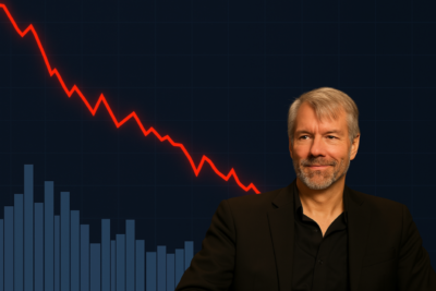 MicroStrategy Stock Drops 11 Percent as Bitcoin Holds Near 83K