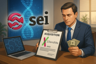 Sei Foundation Eyes 23andMe Acquisition to Secure Genetic Data on Blockchain
