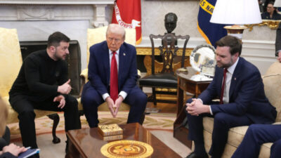 Zelensky-Themed Memecoins Surge After Trump’s Televised Clash with Ukrainian President