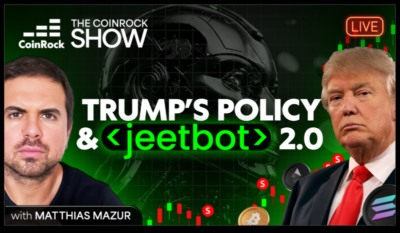 Matthias Mazur on Trump’s Policy Shift and JeetBot 2.0