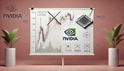 Nvidia Stock Forms ‘Death Cross’ — Are AI Crypto Tokens Next?