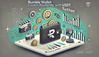 Rumble Wallet Launches With Tether’s USDT for Creator Payments