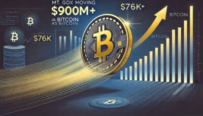 Mt. Gox Moves Another $900M+ as Bitcoin Taps $76K
