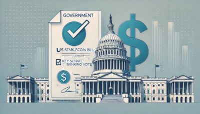 US Stablecoin Bill Updated Ahead of Key Senate Banking Vote