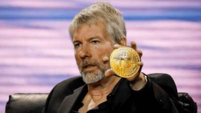 Strategy Stock Hits High as Bitcoin Nears $100K