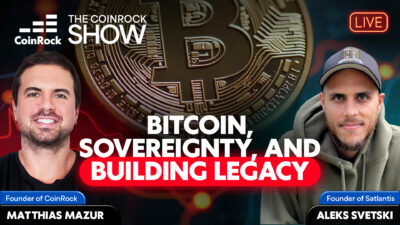 Aleksandar Svetski on Bitcoin, Sovereignty, and Building Legacy